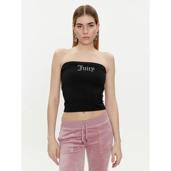 Juicy Couture Juicy Couture Top Babey JCWCT23310 Crna Slim Fit