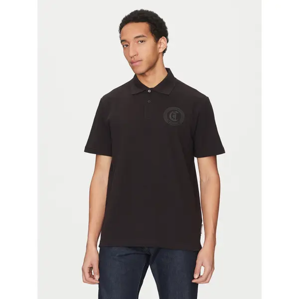 Just Cavalli Just Cavalli Polo 78OAGT01 Crna Regular Fit