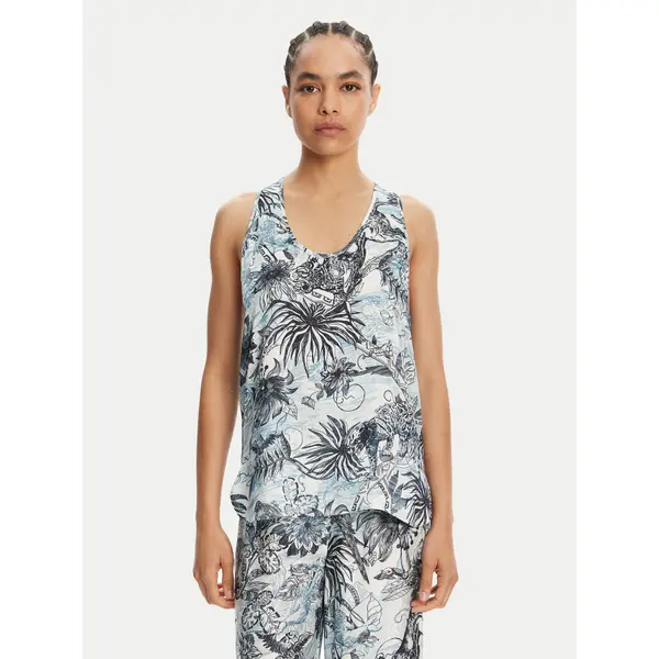 Just Cavalli Just Cavalli Top 78PAH640 Plava Regular Fit