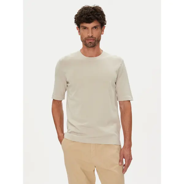 K-way K-Way T-shirt Combe K4126SW Bež Regular Fit