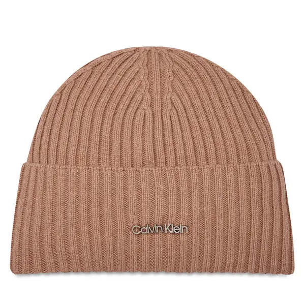 Calvin Klein Kapa Calvin Klein Ck Must Logo Beanie K60K611401 Ružičasta