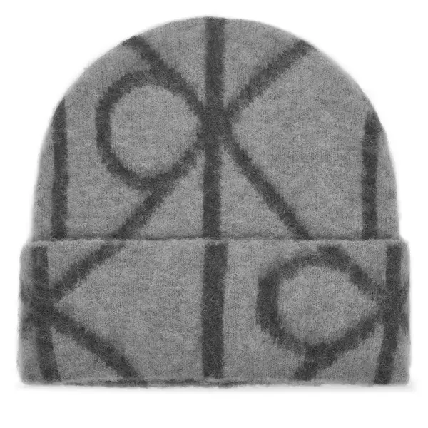 Calvin Klein Kapa Calvin Klein Emblem Aop Brushed LV04D8071G Siva