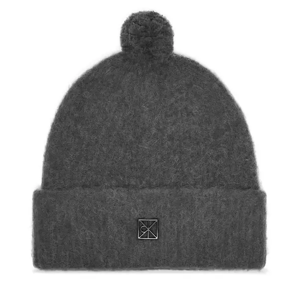 Calvin Klein Kapa Calvin Klein Emblem Brushed LV04D8067G Siva