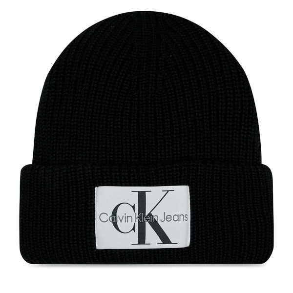 Calvin Klein Jeans Kapa Calvin Klein Jeans Monogram Beanie Wl K50K506242 Crna
