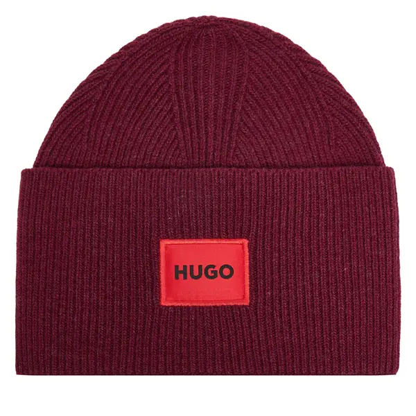 HUGO Kapa Hugo Xaff 50496011 Tamnocrvena