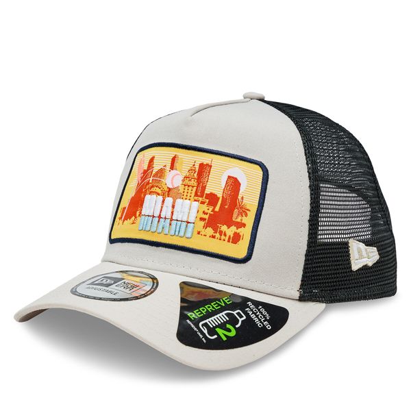 New Era Kapa New Era License Plate Trucker 60364259 Siva