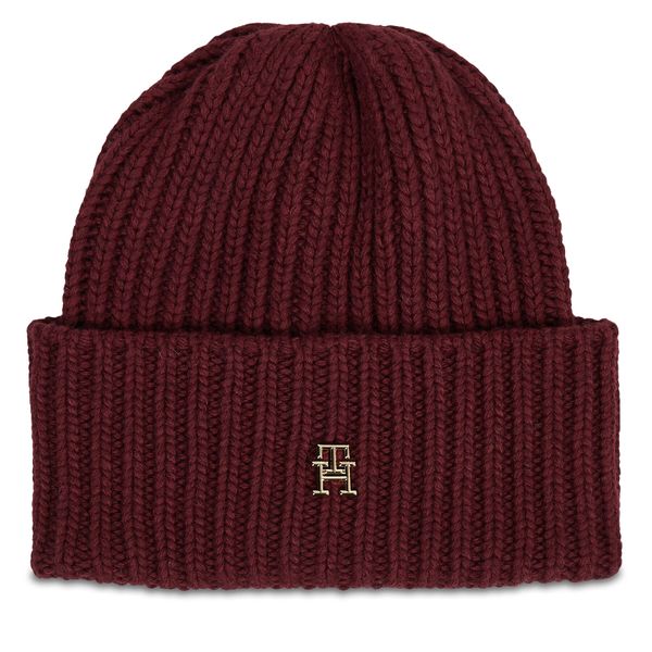 Tommy Hilfiger Kapa Tommy Hilfiger Limitless Chic Beanie AW0AW15299 Rouge XJS