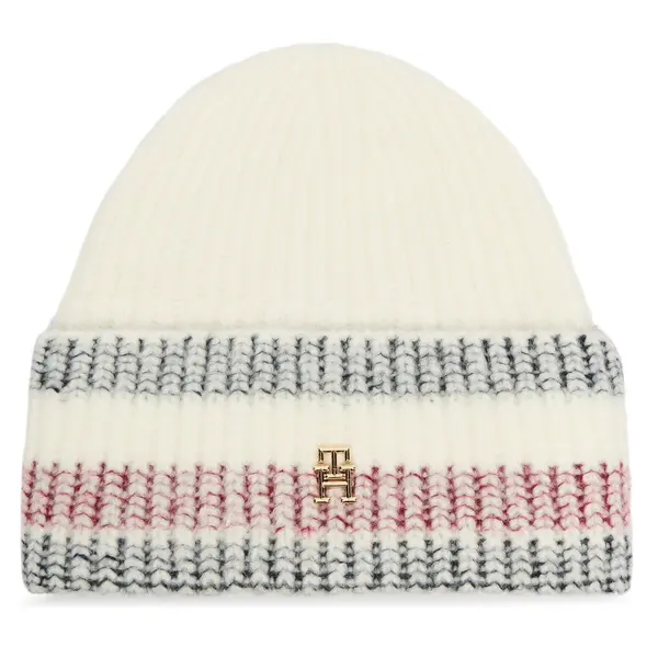 Tommy Hilfiger Kapa Tommy Hilfiger Th Varsity Ski AW0AW16636 Écru