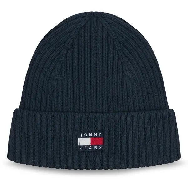 Tommy Jeans Kapa Tommy Jeans Tjm Heritage Core Beanie AM0AM13669 Tamnoplava