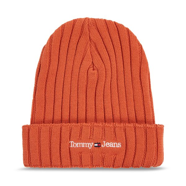 Tommy Jeans Kapa Tommy Jeans Tjm Sport Elevated Long Beanie AM0AM11678 Bonfire Orange SFQ