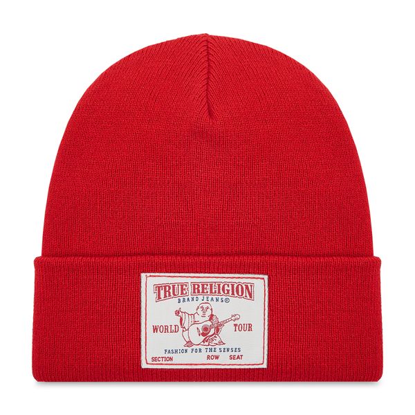 True Religion Kapa True Religion Concert Patch TRBEANIE15 Red 6000