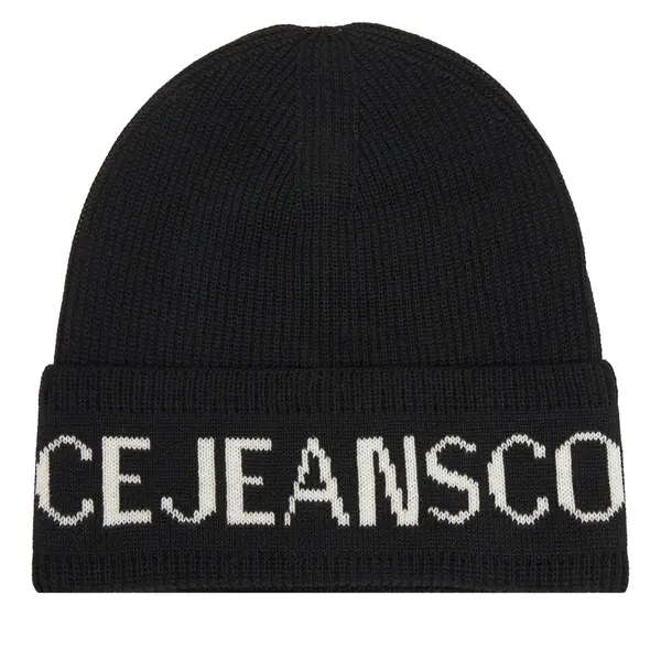 Versace Jeans Couture Kapa Versace Jeans Couture Big Beanie 79YAZK40 Crna