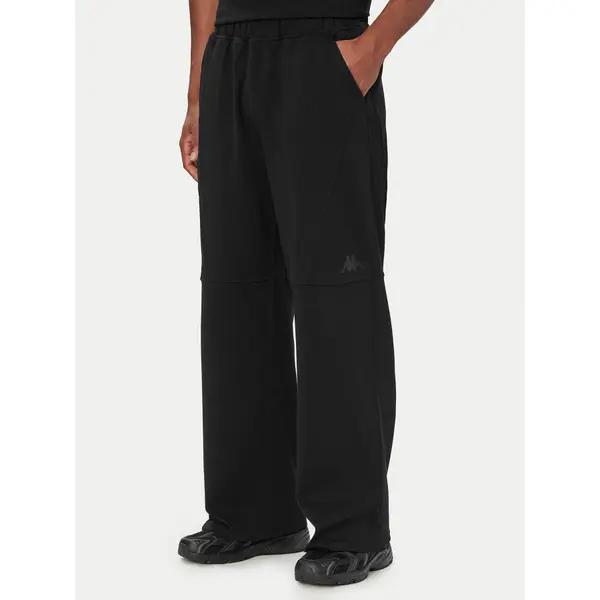 Kappa Kappa Majica dugih rukava 362364W Crna Oversize