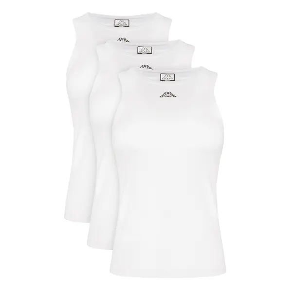 Kappa Kappa Set topova﻿ Logo Myrta 38277KW Bijela Regular Fit