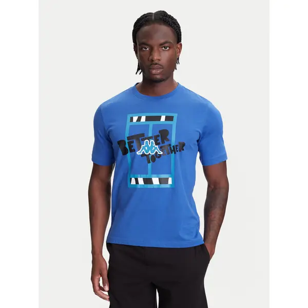 Kappa Kappa T-shirt 351U8JW 741 Plava Regular Fit