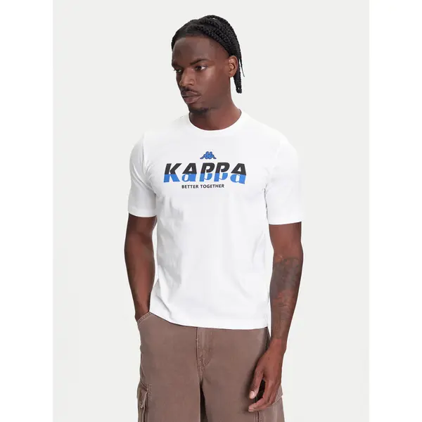 Kappa Kappa T-shirt 351U8KW 001 Bijela Regular Fit
