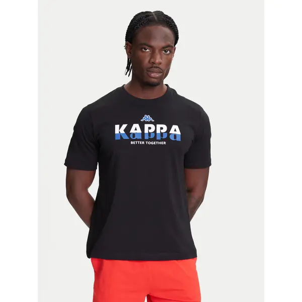 Kappa Kappa T-shirt 351U8KW 005 Crna Regular Fit