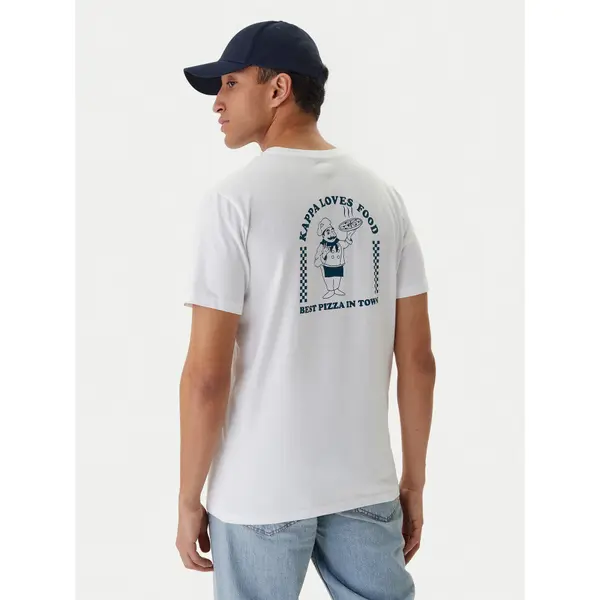 Kappa Kappa T-shirt Ichico 37276JW Bijela Regular Fit