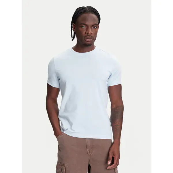 Kappa Kappa T-shirt Logo Korpo Cafers 304J150 Svijetloplava Slim Fit