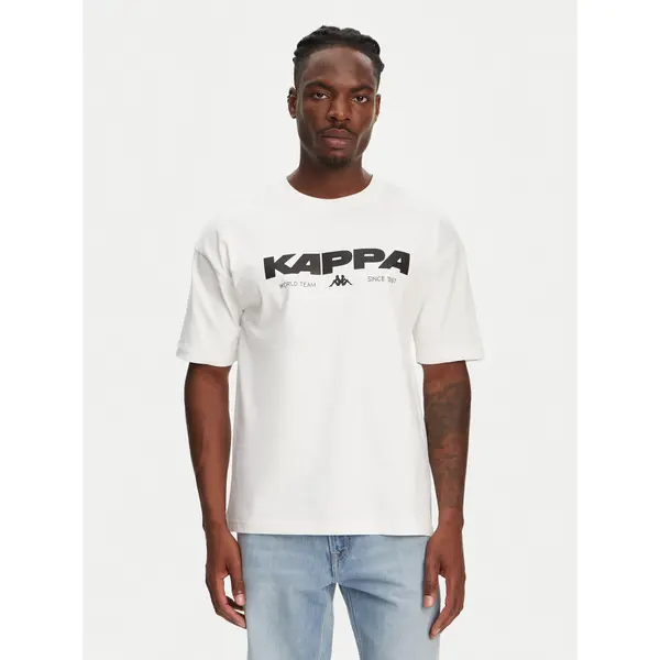 Kappa Kappa T-shirt Nhisso 351S5MW Bijela Regular Fit