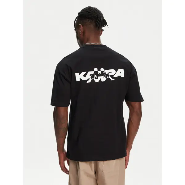 Kappa Kappa T-shirt Nyle 351S5GW Crna Regular Fit