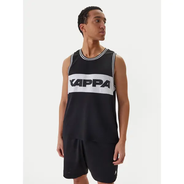 Kappa Kappa Tank top Authentic Sainos 382E2PW Crna Regular Fit