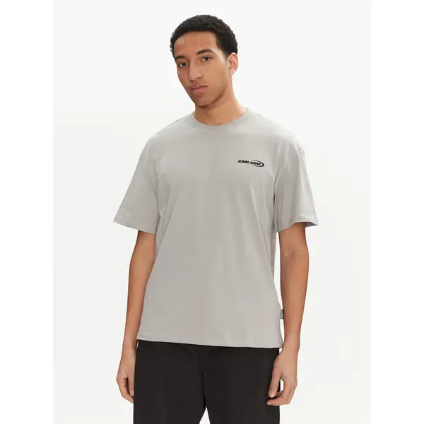 Karl Kani Karl Kani T-shirt Resist Love 60300348 Siva Relaxed Fit