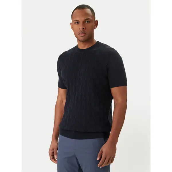 Karl Lagerfeld KARL LAGERFELD Džemper 655006 562301 Tamnoplava Slim Fit
