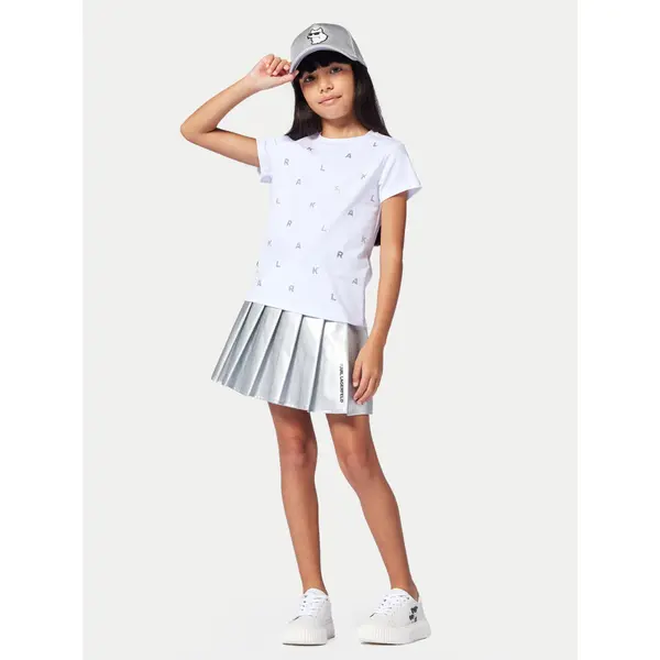 Karl Lagerfeld Kids Karl Lagerfeld Kids T-shirt Z30571 D Bijela Regular Fit