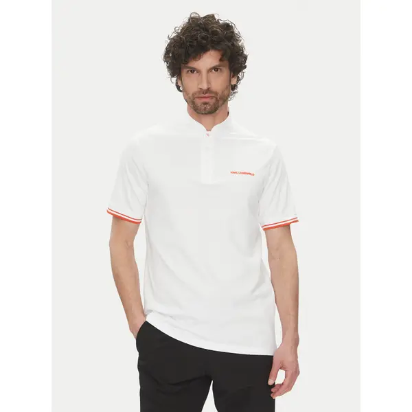 Karl Lagerfeld KARL LAGERFELD Polo 745022 552232 Bijela Regular Fit