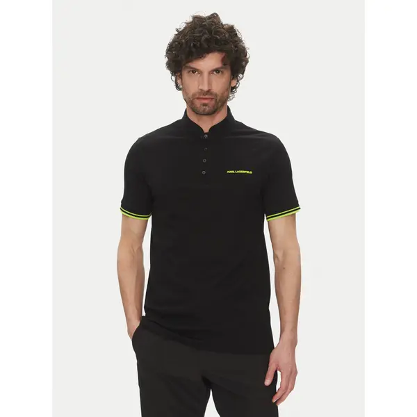 Karl Lagerfeld KARL LAGERFELD Polo 745022 552232 Crna Regular Fit