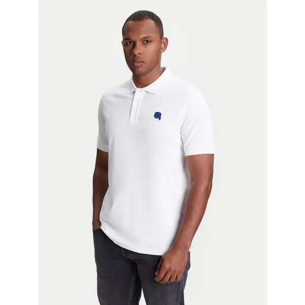 Karl Lagerfeld KARL LAGERFELD Polo 745022 553231 Bijela Regular Fit