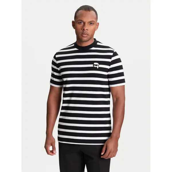 Karl Lagerfeld KARL LAGERFELD T-shirt 755022 553231 Crna Regular Fit