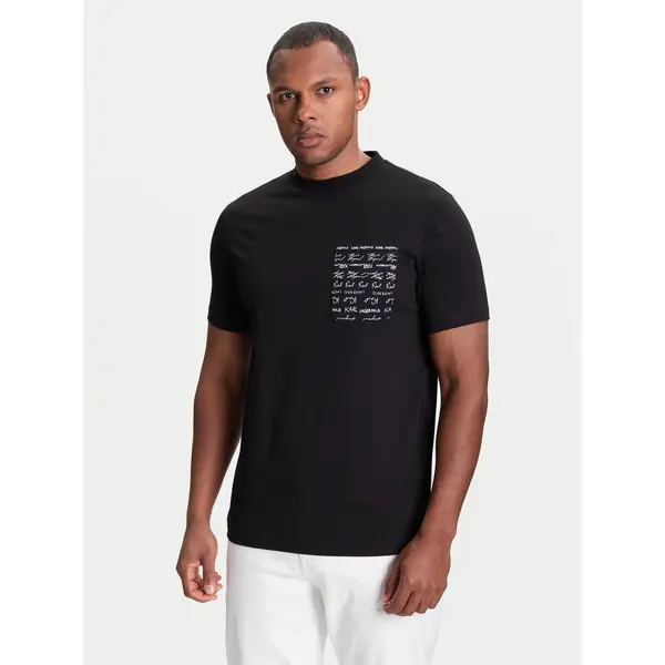 Karl Lagerfeld KARL LAGERFELD T-shirt 755041 553225 Crna Regular Fit