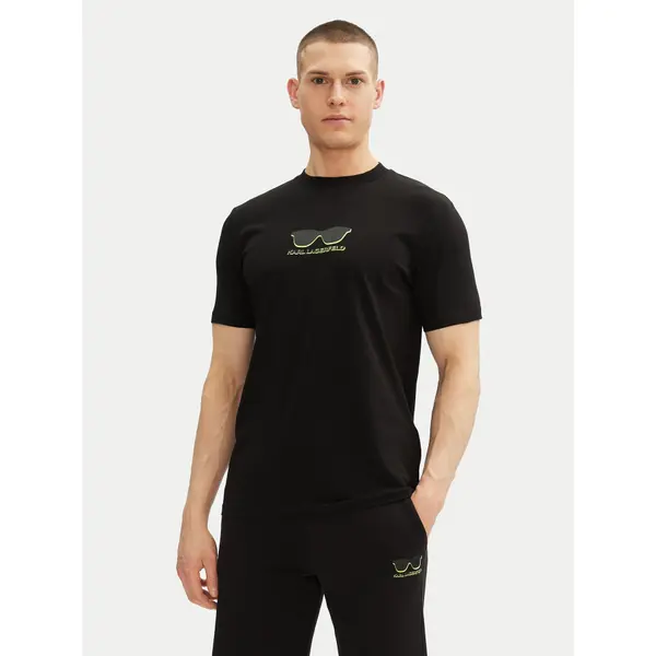 Karl Lagerfeld KARL LAGERFELD T-shirt 755400 552235 Crna Regular Fit
