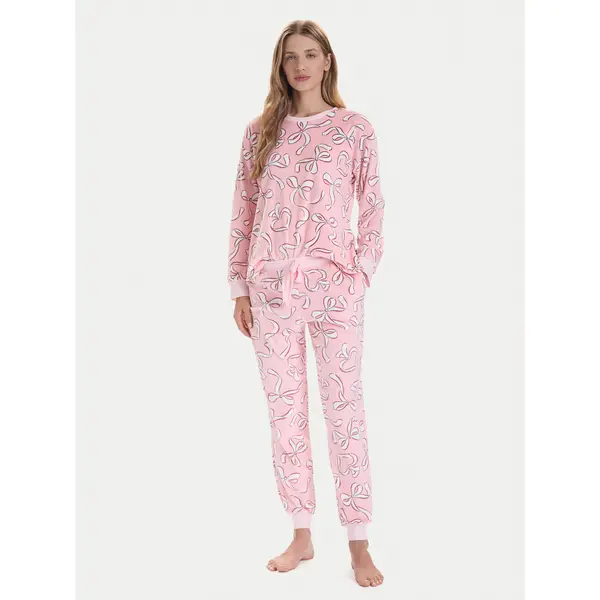 Kate Spade Kate Spade Pidžama KSI92767F Ružičasta Regular Fit