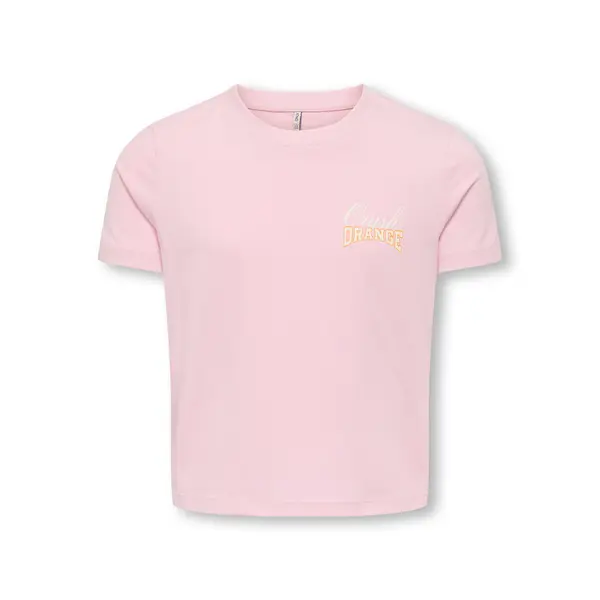 Kids ONLY Kids ONLY T-shirt Annbel 15354276 Ružičasta Cropped Fit