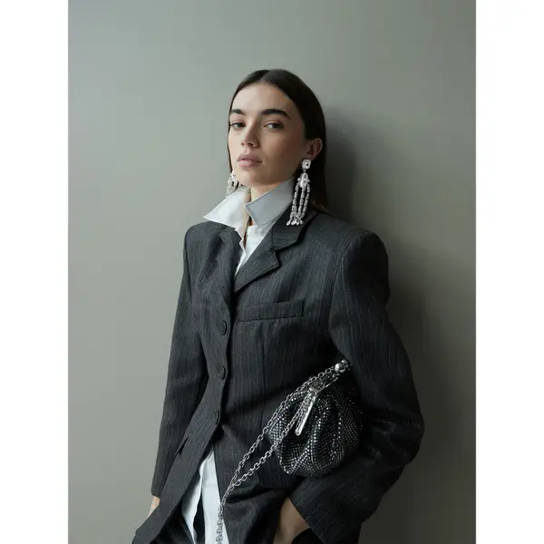Weekend Max Mara Klipse Weekend Max Mara Callas 2525756095650 Srebrna