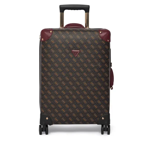Guess Kofer za kabinu Guess Latona Travel TWLQ92 11983 Smeđa