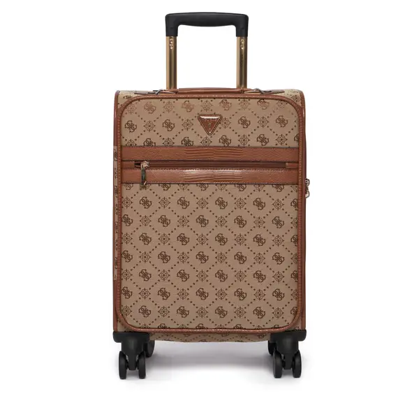 Guess Kofer za kabinu Guess Melinda Logo TWLP99 02983 Bež