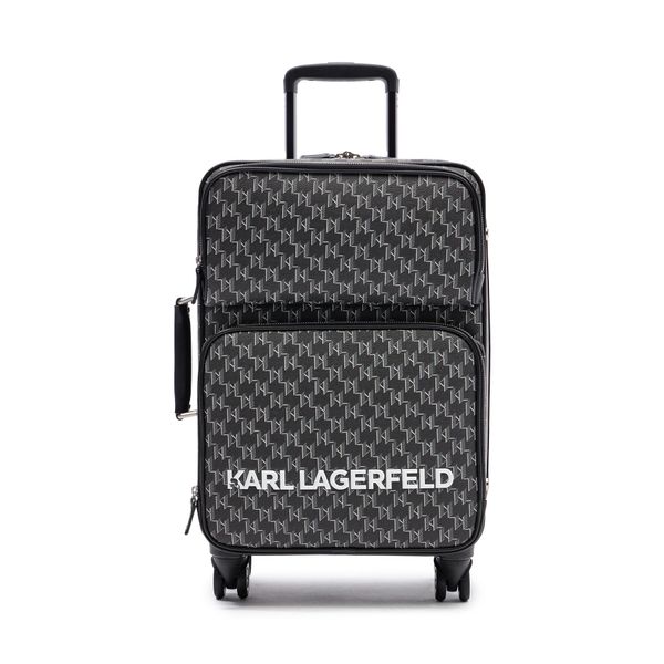 KARL LAGERFELD Kofer za kabinu KARL LAGERFELD 235W3014 A999 Black