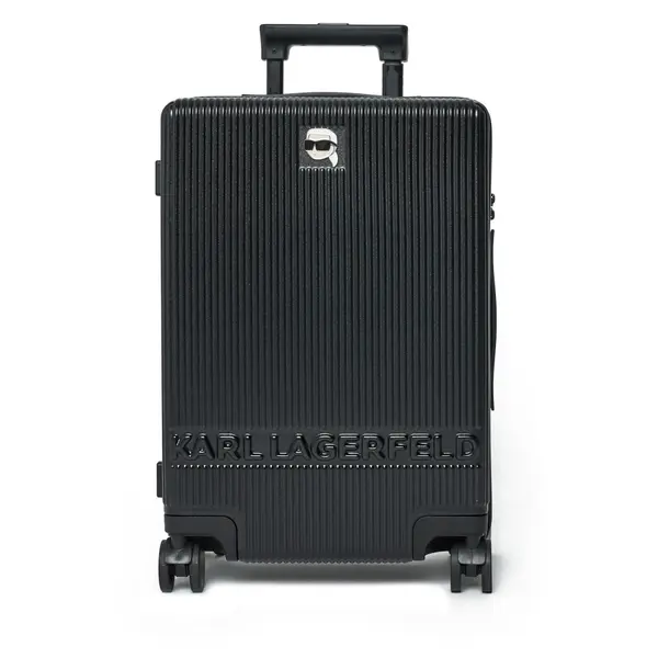 Karl Lagerfeld Kofer za kabinu KARL LAGERFELD A1W30421 Crna
