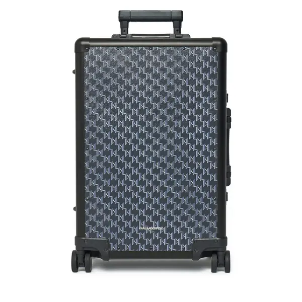 Karl Lagerfeld Kofer za kabinu KARL LAGERFELD Voyage A1M30482 Tamnoplava