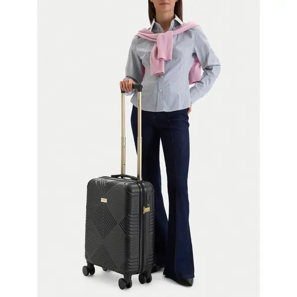 Nine West Kofer za kabinu Nine West CEO-NW-S-001-09 BLACK Crna