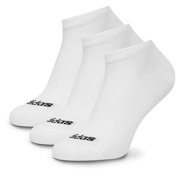 Adidas Kratke čarape adidas HT3447 3-PACK Bijela