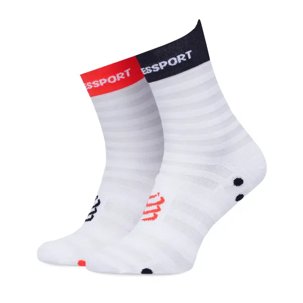 Compressport Kratke čarape Compressport Pro Racing Socks v4.0 Ultralight Run Low XU00051B Bijela