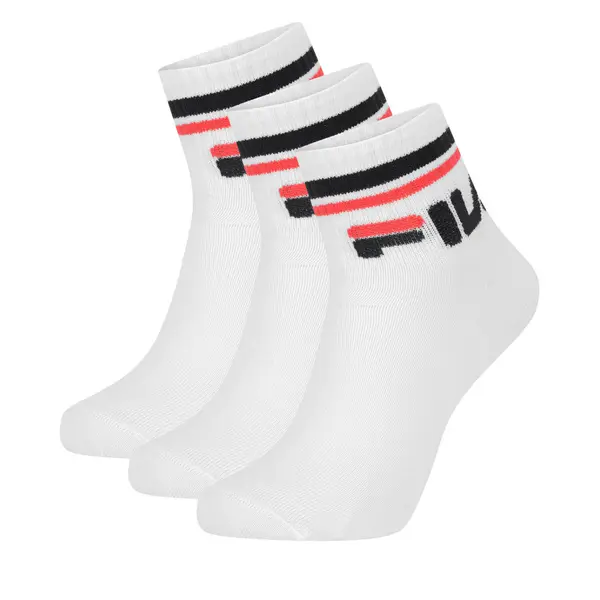 Fila Kratke čarape Fila F9398-AW24 (3-pack) Bijela