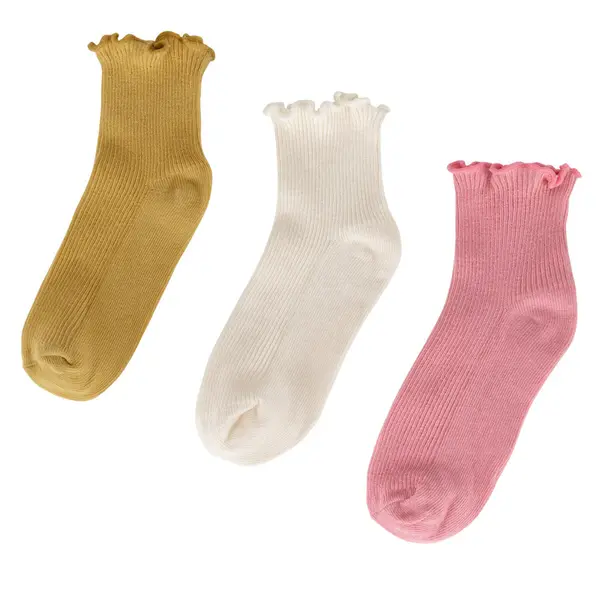 Jenny Kratke čarape JENNY 7KB-003-SS25 (3-pack) Žuta