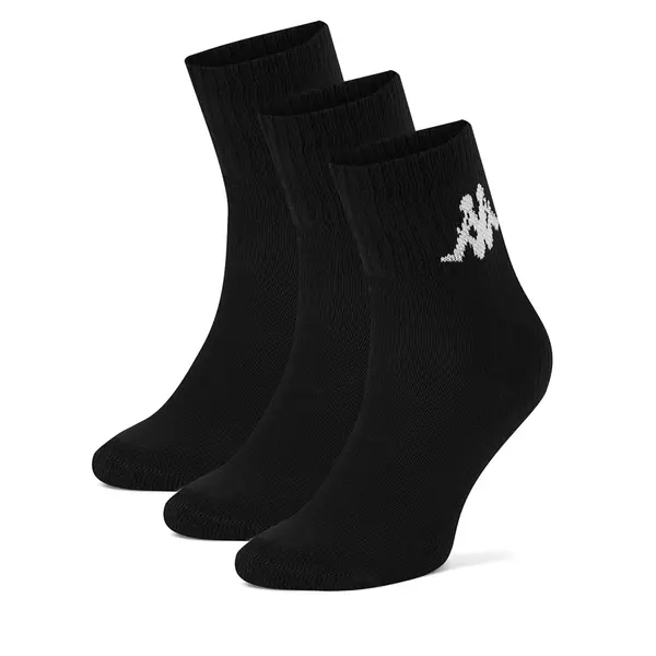 Kappa Kratke čarape Kappa Z4444_AW24 (3-PACK) Crna