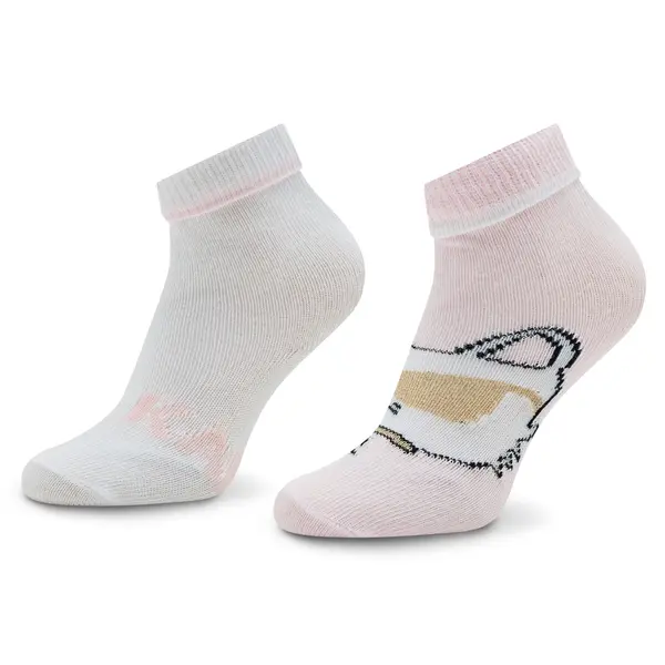 Karl Lagerfeld Kids Kratke čarape Karl Lagerfeld Kids Z90039 Ružičasta